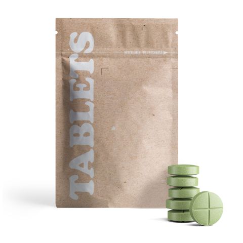 20mg Botanical Alkaloid Blend Tablets - Green Apple - Simply Tabs - Thumbnail 2