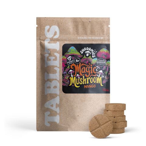 1,200mg Magic Mushroom Tablets - Mango - Shrooomies - Thumbnail 2