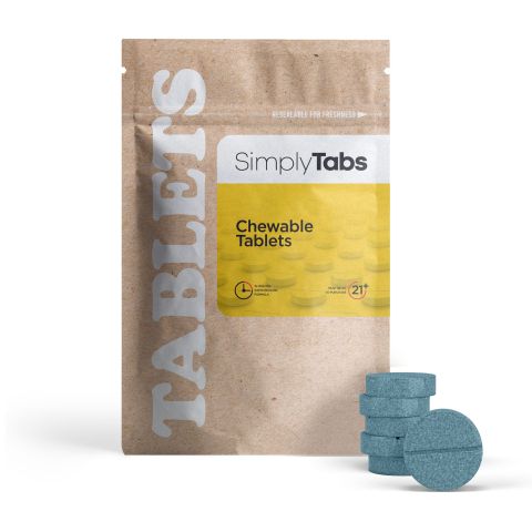 25mg CBC Nano Tablets - Unflavored - Simply Tabs - Thumbnail 2