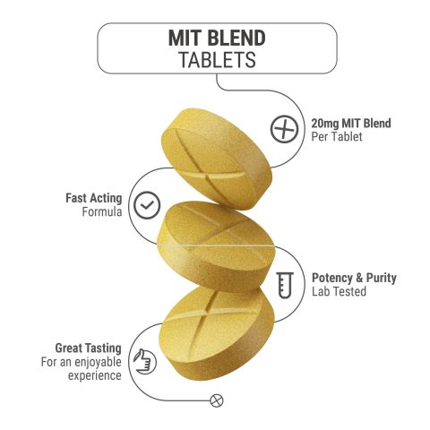 20mg MIT Blend Tablets - Pineapple - Simply Tabs - Thumbnail 5