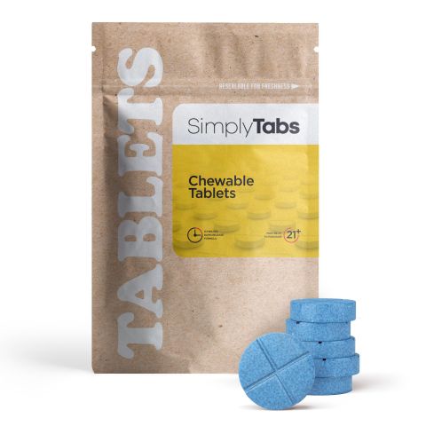 100mg 7-Hydroxy Tablets - Blueberry - Simply Tabs - Thumbnail 2