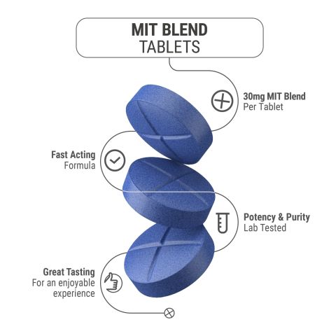 30mg MIT Blend Tablets - Blue Razz - Simply Tabs - Thumbnail 5