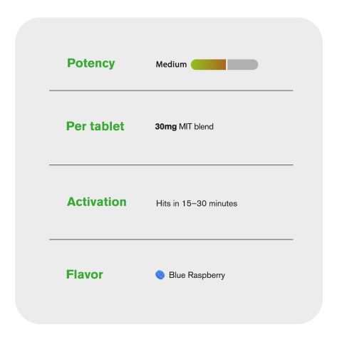 30mg MIT Blend Tablets - Blue Razz - Simply Tabs - Thumbnail 7