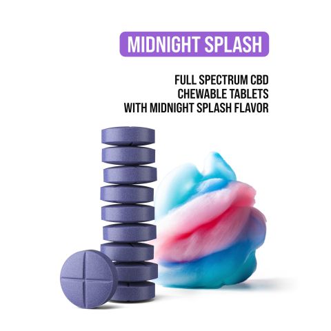 200mg Full Spectrum CBD Tablets - Midnight Splash - Simply Tabs - Thumbnail 5