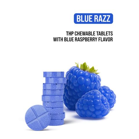 50mg THCP Tablets - Blue Razz - Simply Tabs - Thumbnail 5