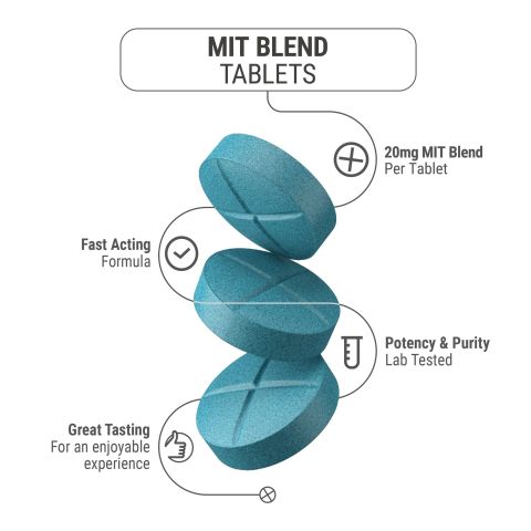 20mg MIT Blend Tablets - Unflavored - Simply Tabs - Thumbnail 5