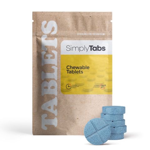 10mg Delta 8 Nano Tablets - Blueberry - Simply Tabs - Thumbnail 2